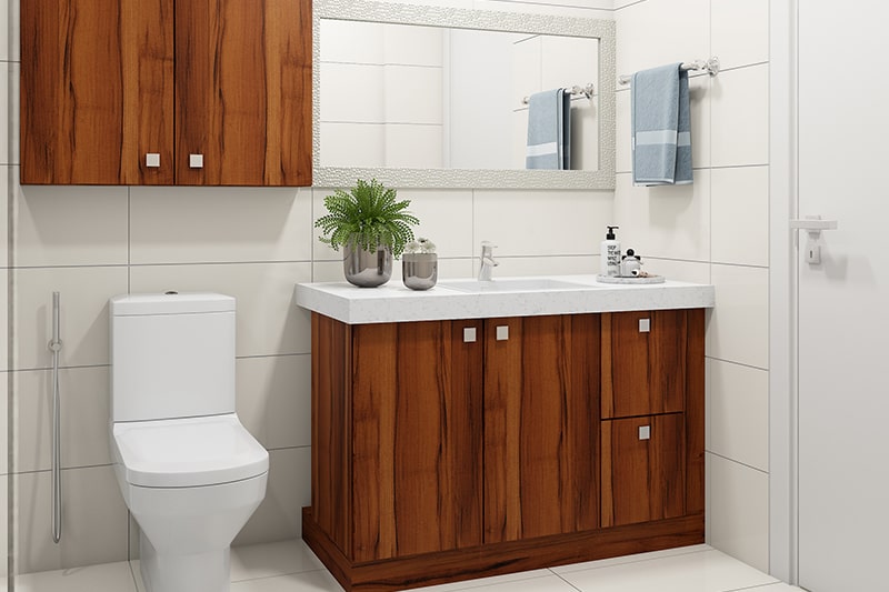 Bathroom floor cabinets gives a large amount of storage space in your bathroom