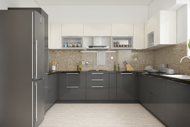 L shaped kitchen cabinets which make your kitchen look neat and clean for l shaped kitchen designs for small kitchens