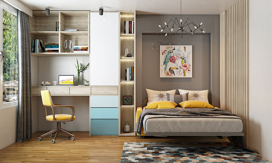 Murphy Bed is one of types of beds, it is best option with limited space in an apartment or live in a small home.