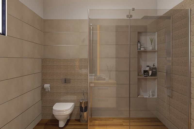 Shelf bathroom units gives modern and minimal look to your bathroom cabinets