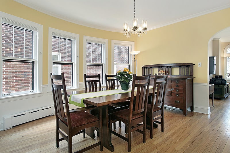 Teak wood dining table gives classic look and these teak wood dining table 6 seater is famous