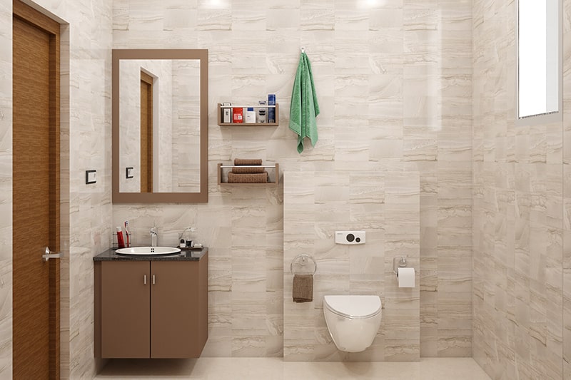 Vastu colors for bathroom can be choose white, lime green, and light blue these are the best suitable room colour according to vastu