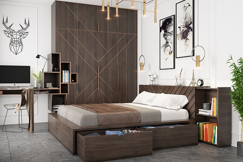 Bedroom should be in the southwest direction according to vastu shastra for house