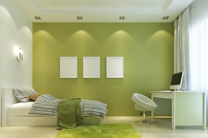 Olive shade green paint colors for your home and olive green suits bedrooms as well as the living area