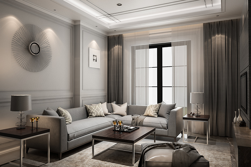 Luxury living room ideas metallic accents works well and brings in a flair of sophistication.