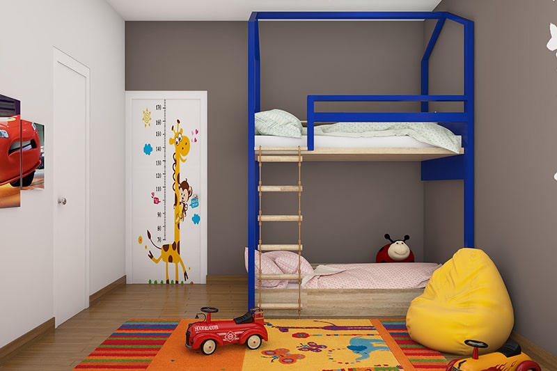 Modern bunk bed designs are perfect for space saving to your kids bedroom