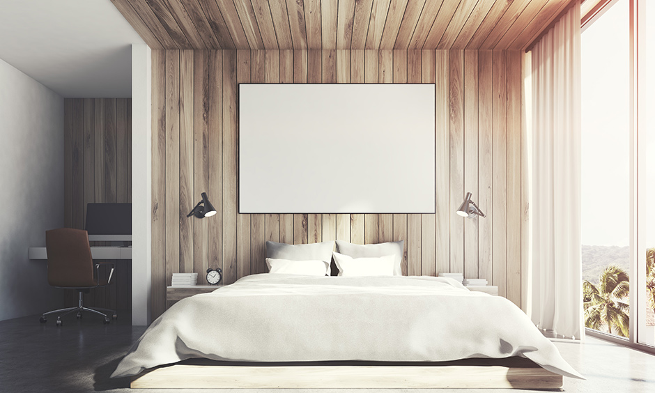 Bedroom wooden wall design endless possibilities to play with the designs, textures and style when it comes to rustic barn wood.