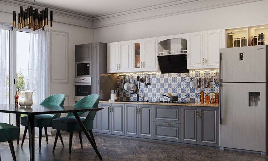 Duco or matte or glossy finish is a type of paint, these duco is often used in kitchens, crockery units and bar units