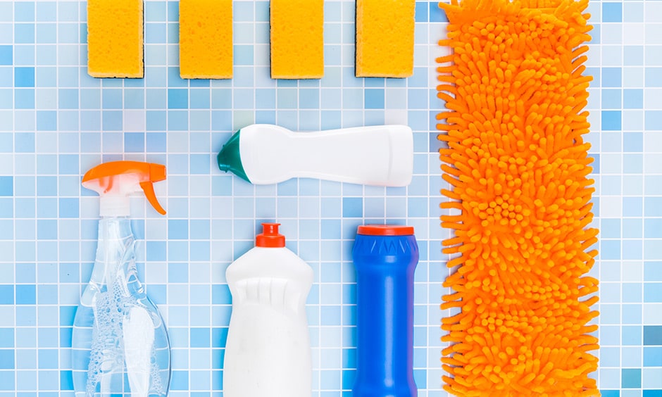 Use the right cleaners and cleaning agents to clean your home during covid-19