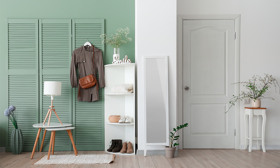 Corner shoe rack designs, vertical rack is an excellent choice if you are a little low on space and its slender design.