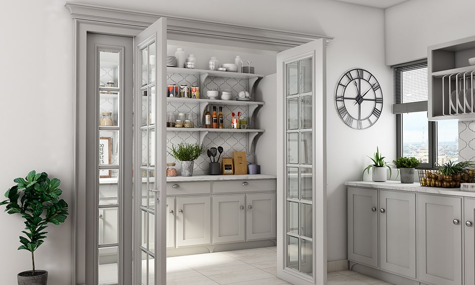 Pantry cupboard designs kitchen to make a simple kitchen pantry design