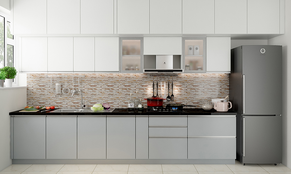 Aluminium kitchen cabinet for your home which is moisture proof and favorable and durable