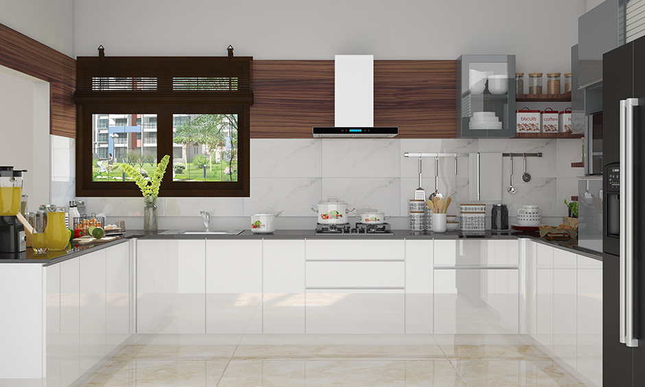 Aluminium modular kitchen for your home more expensive than traditional cabinets