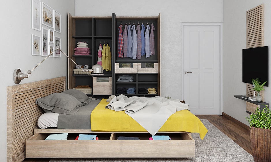 Smart closet design ideas makes a sleek look to your small rooms