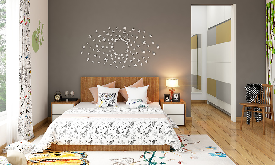 Wood bed headboard can customise as per your choice & have storage integrated into your headboard in wood