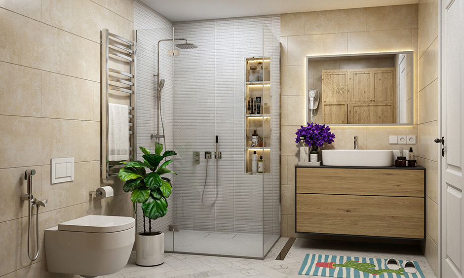 How to design a guest bathroom or common bathroom