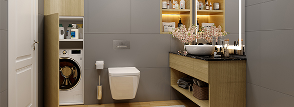 Innovative bathroom storage solutions for space saving