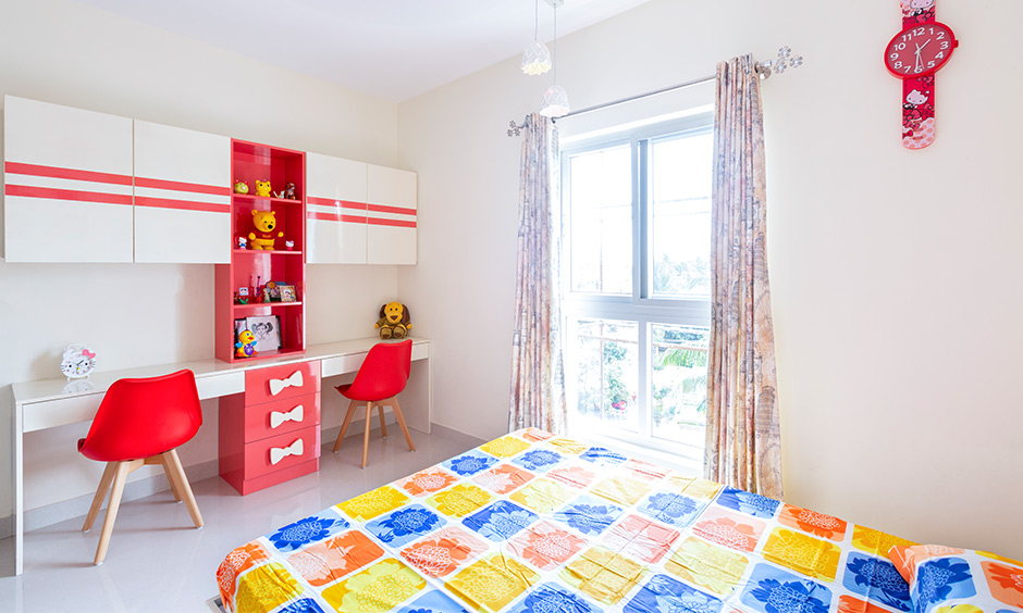 Kids bedroom interior for apartments interior designers in bangalore designer for east parade jain heights