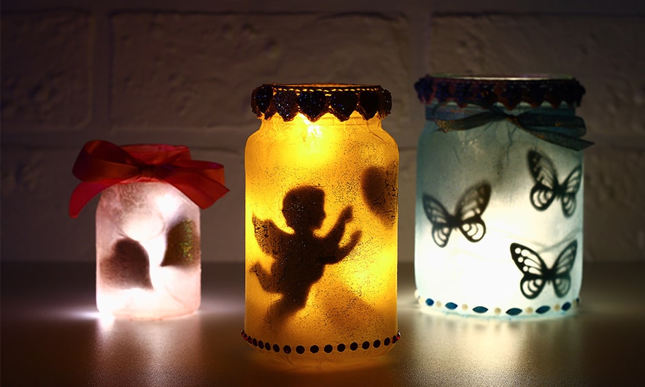 Personalised DIY night lamps