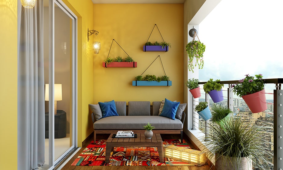 Balcony interior design guide before bringing in furniture and decor