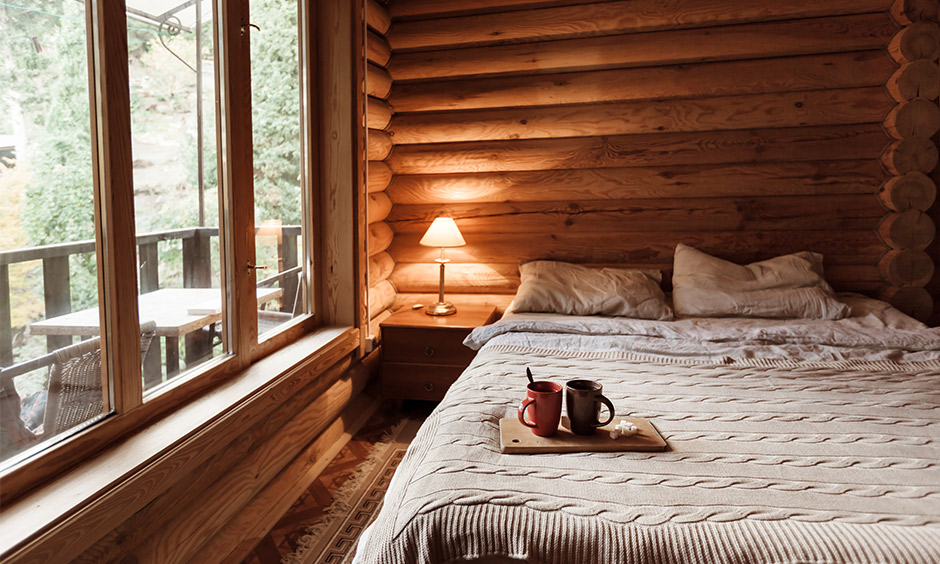 Detect termites eating wood in your wooden bedroom and get rid of it.