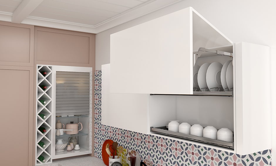 Modular crockery cabinets, place all your glassware in modular crockery cabinets