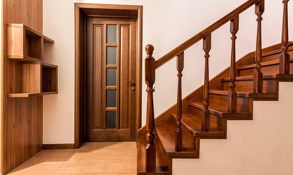 Choose square or rectangle shaped staircase as per vastu ensures a good flow of positive energy