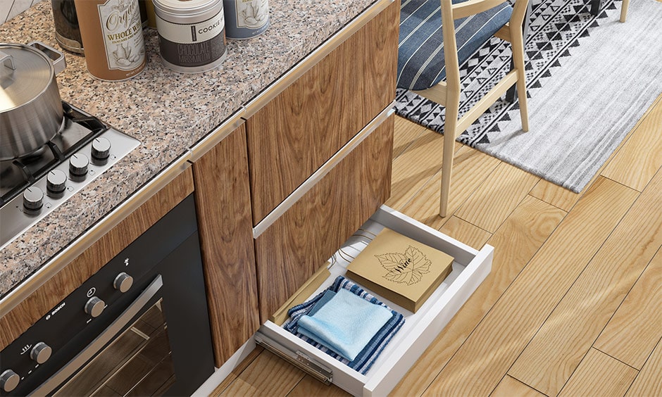 Skirting kitchen drawers organizer images to utilising dead space beneath base cabinets