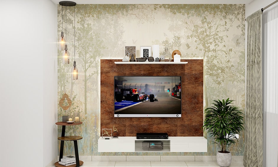 Luxe tv panel design for your living room