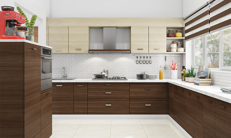 Minimal kitchen plywood design for your home