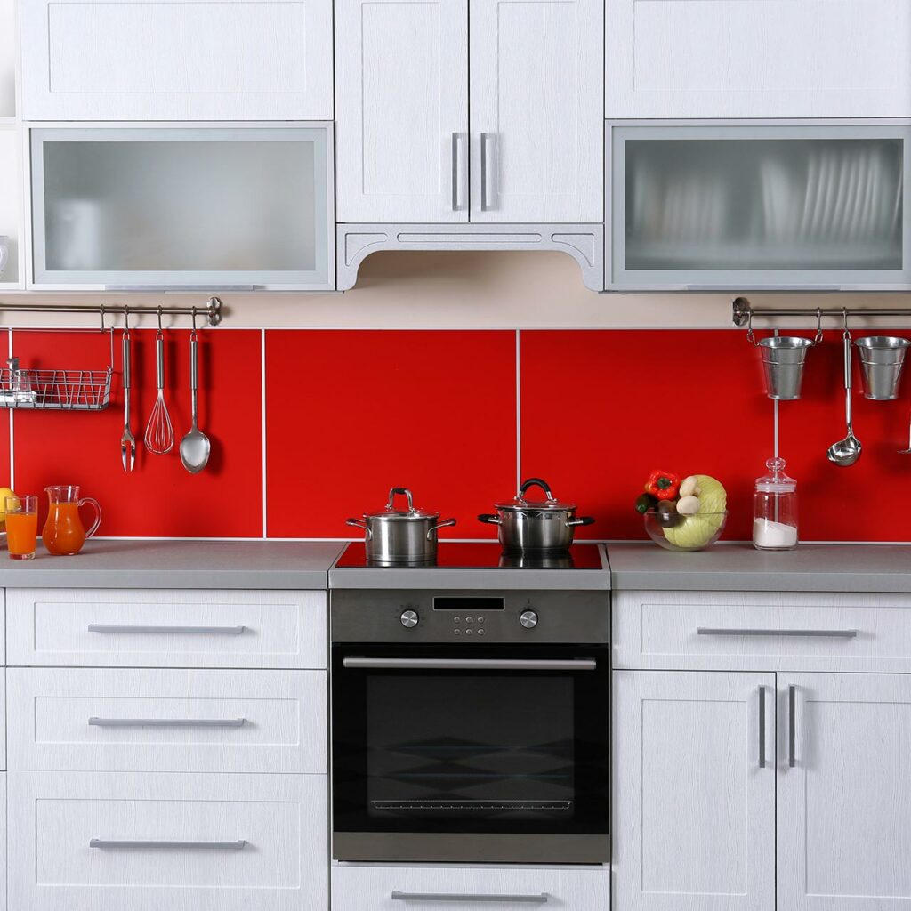 kitchen colour combination design With Red Color for colour combination for kitchen laminates