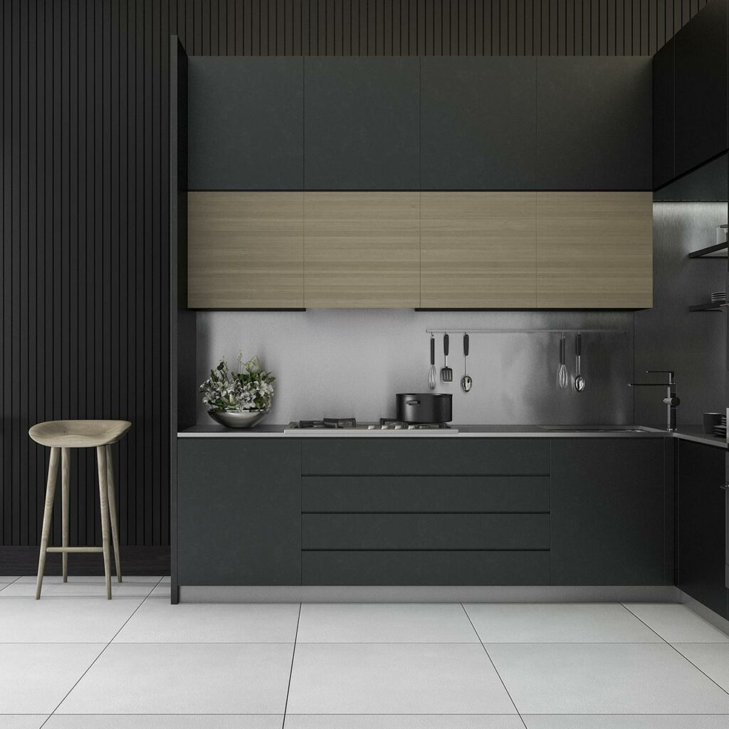 kitchen colour combination idea with black paint with kitchen colour schemes 10 of the best