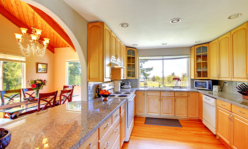 Open kitchen arch design for your home creates the perfect room for improvisation