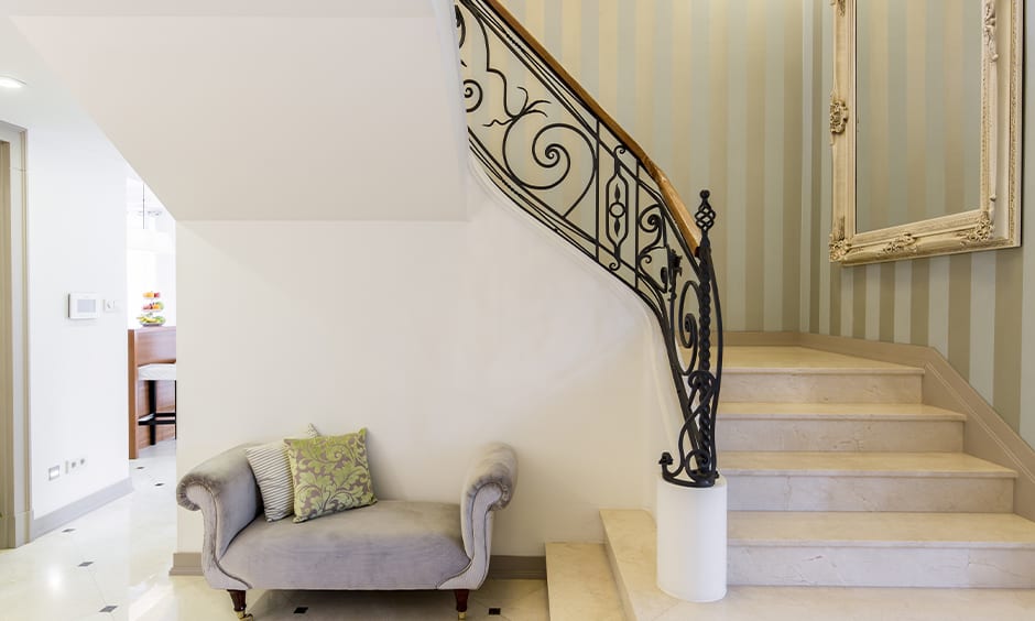 Large frames for staircase wall decor for your home