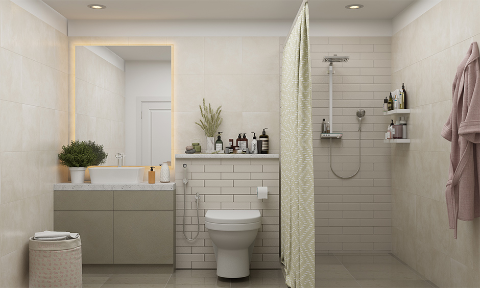 A bathroom with no ventilation and natural lighting brings a dull look are the worst interior design mistakes.