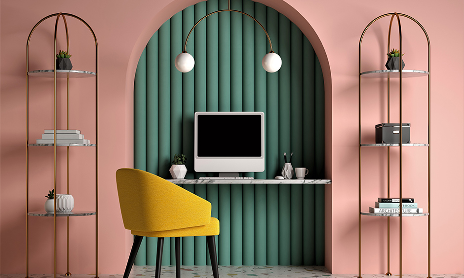 Home office colors and walls to improve concentration and boost your creativity