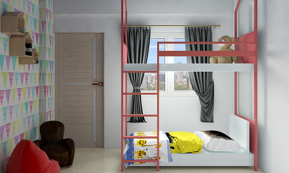 Save space with cheap bunk beds for boys with space-saving benefits in modern homes