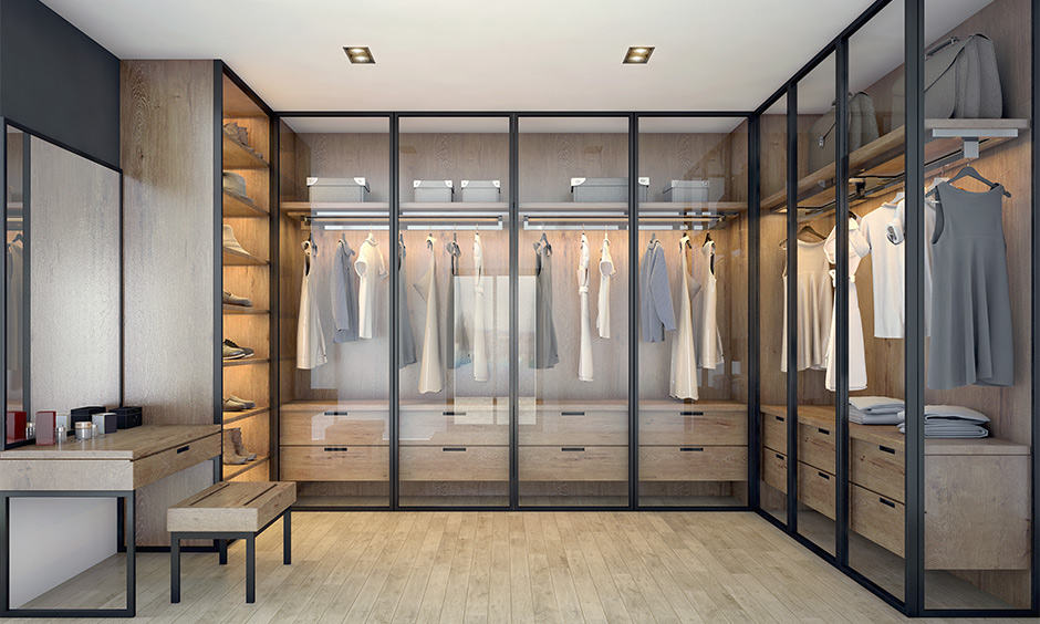 A walk-in wardrobe is a dream come true for many