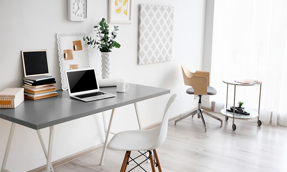 Home office table is an essential furniture idea for home office