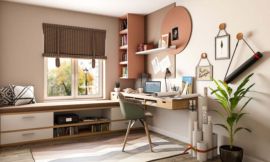 Home office lighting, room with natural lighting lend a positive vibe to your workstation.