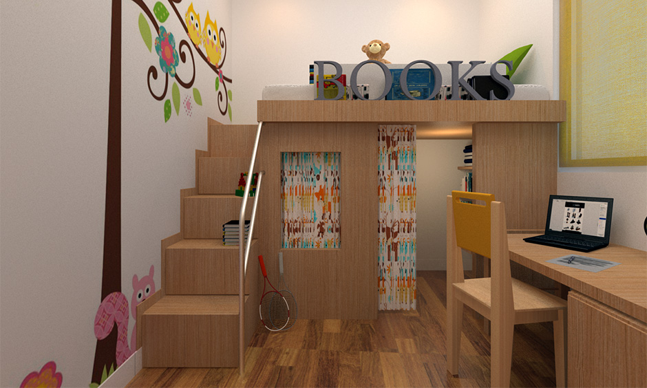 Low budget home decor idea that is a perfect space for your kid's development