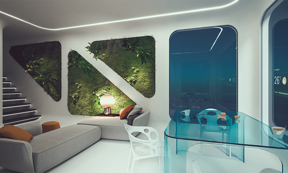 Futuristic design for bedroom aesthetics promote new thought