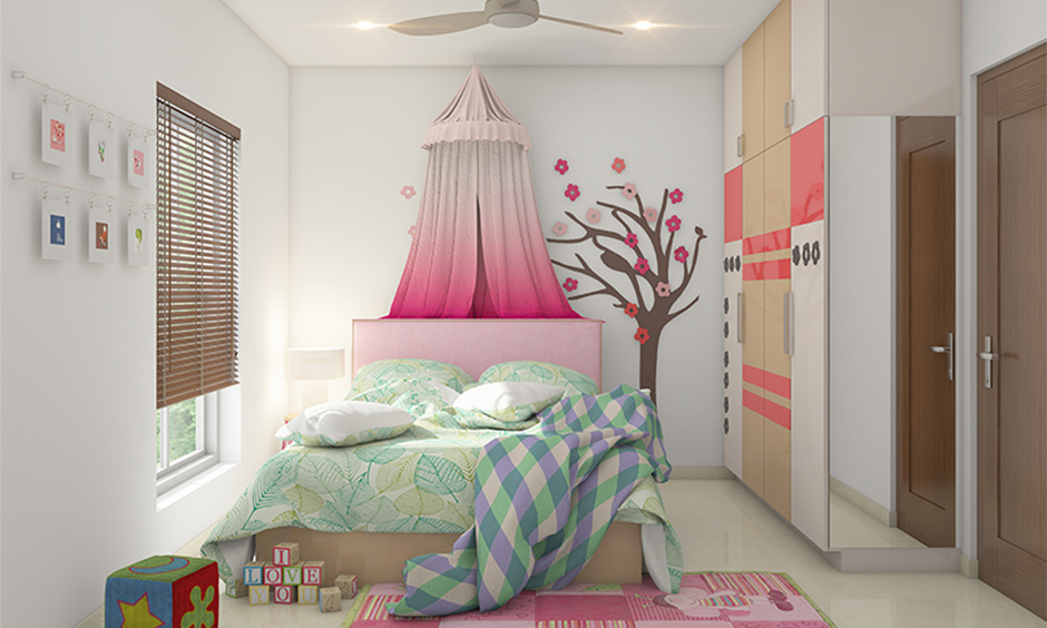 White and pink always make a great bedroom decor ideas for teenage girl who prefer cute interior setups