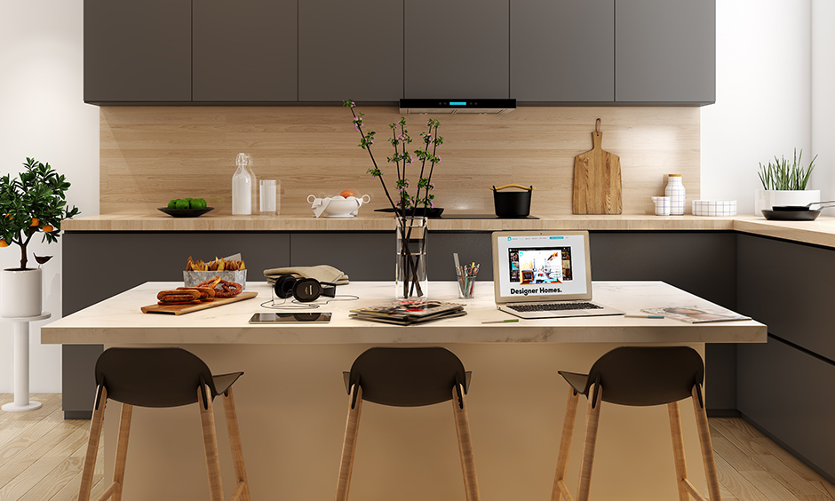 A design that proves the versatility of l shaped kitchen with island