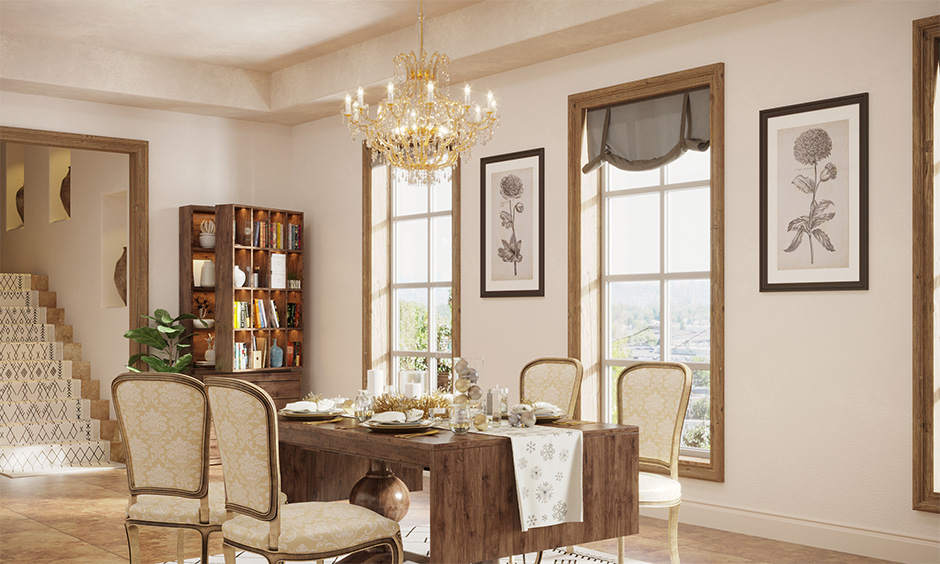 Long victorian style dining room sets are personalised and perfect for big families