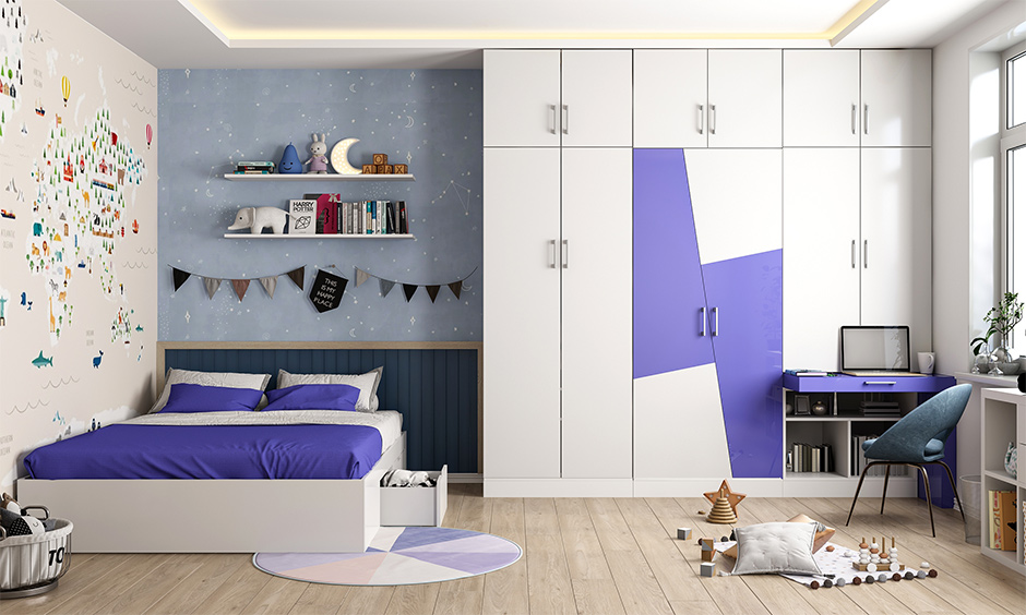 Pantone color kids bedroom in 2022 brings a vibrant look