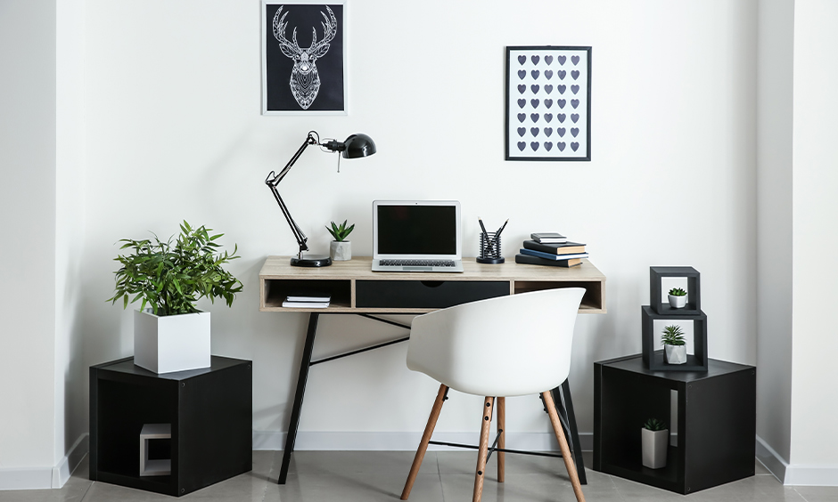 Decorate your home office decor on a budget with wall art