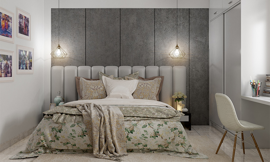 A floral chic bedding design that add charm to your bedroom