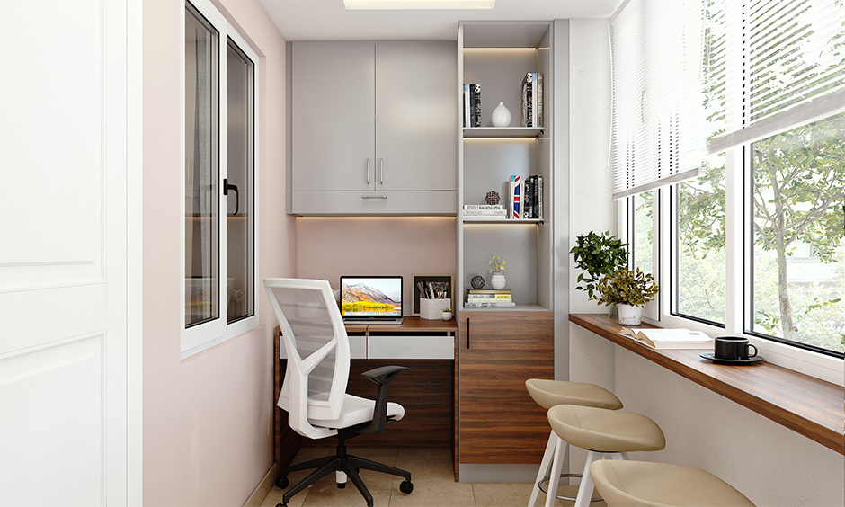 Home office organization tips for designated workspace brings positivity to space