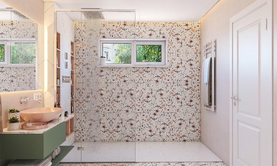 printed mosaic wall tiles for bathroom